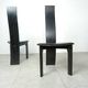 Set of 8 dining chairs by Rob & Dries van den Berghe, 1980s - set of 8
