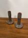 Pair of porcelain candlesticks