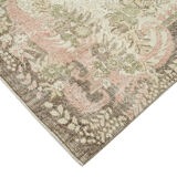 Hand-Knotted Antique Turkish Beige Rug 182 cm x 330 cm - 25013