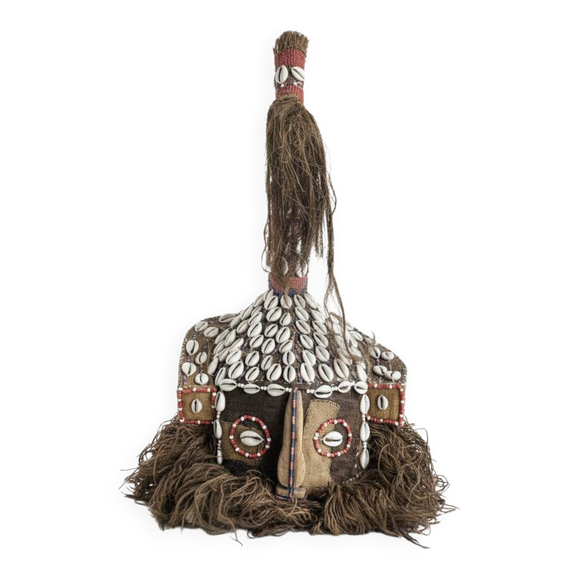 Kuba mask from the Democratic Republic of the Congo