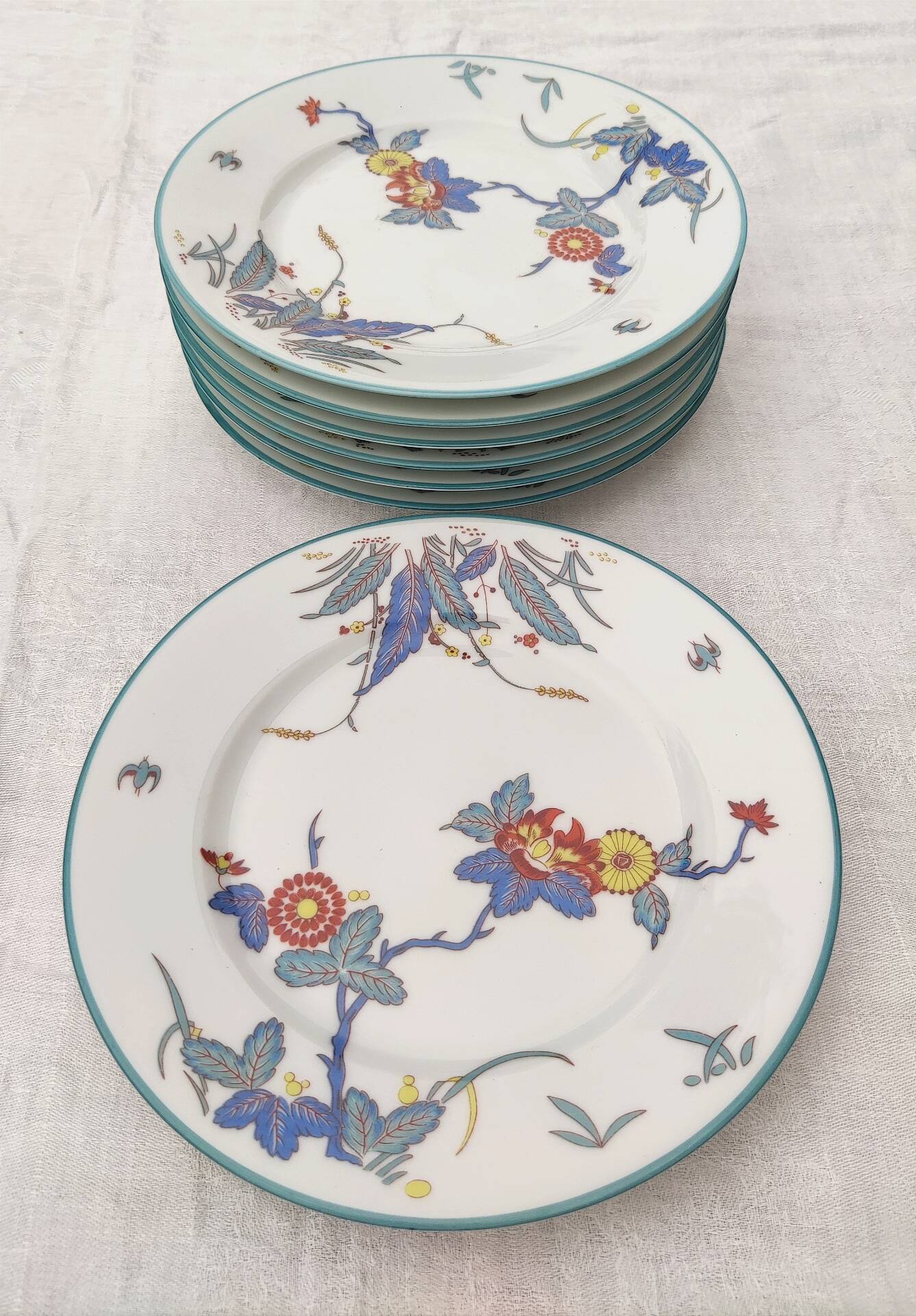 7 porcelain plates from Limoges - Haviland
