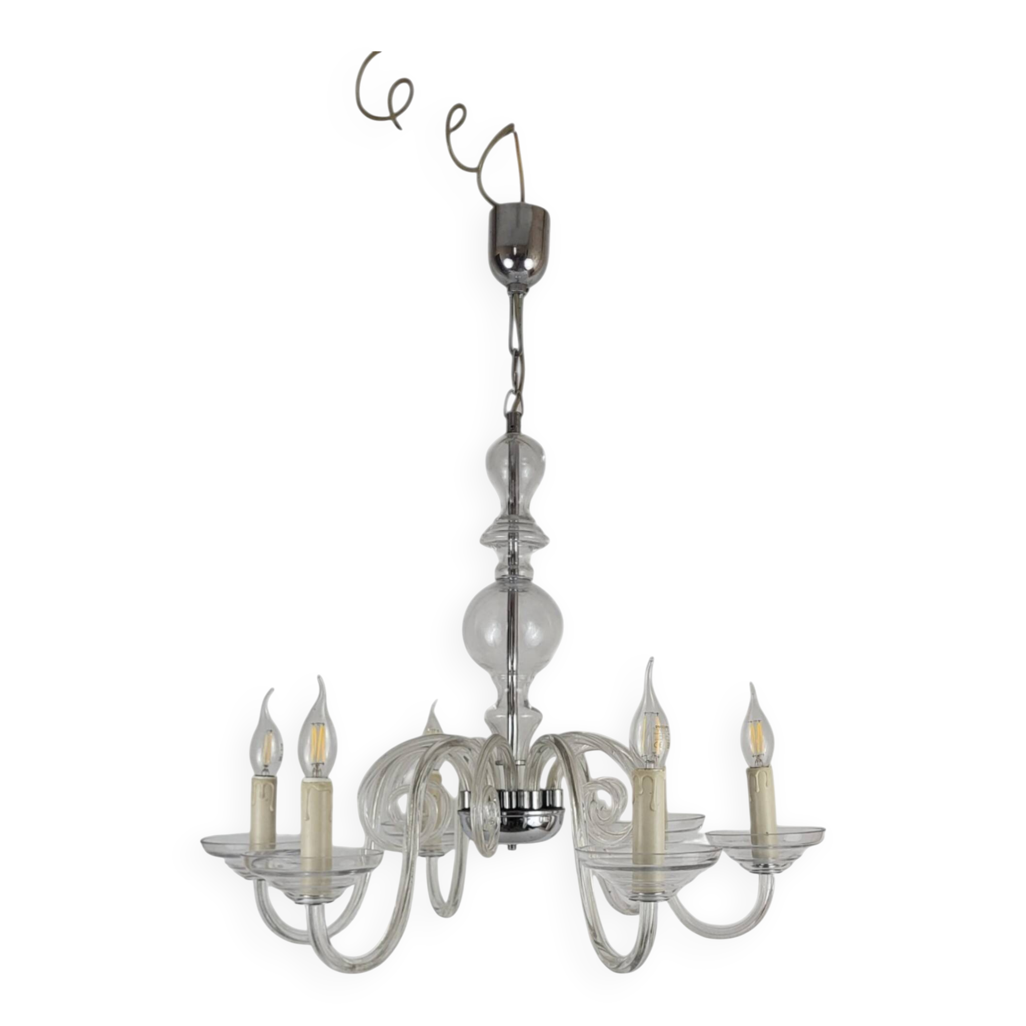 Bohemian crystal chandelier