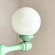 Lustre vintage globes années 80