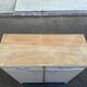 Buffet vintage en bois beige 1950 style parisien mado