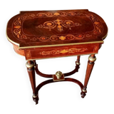 Table ouvrage /coiffeuse marqueterie directoire