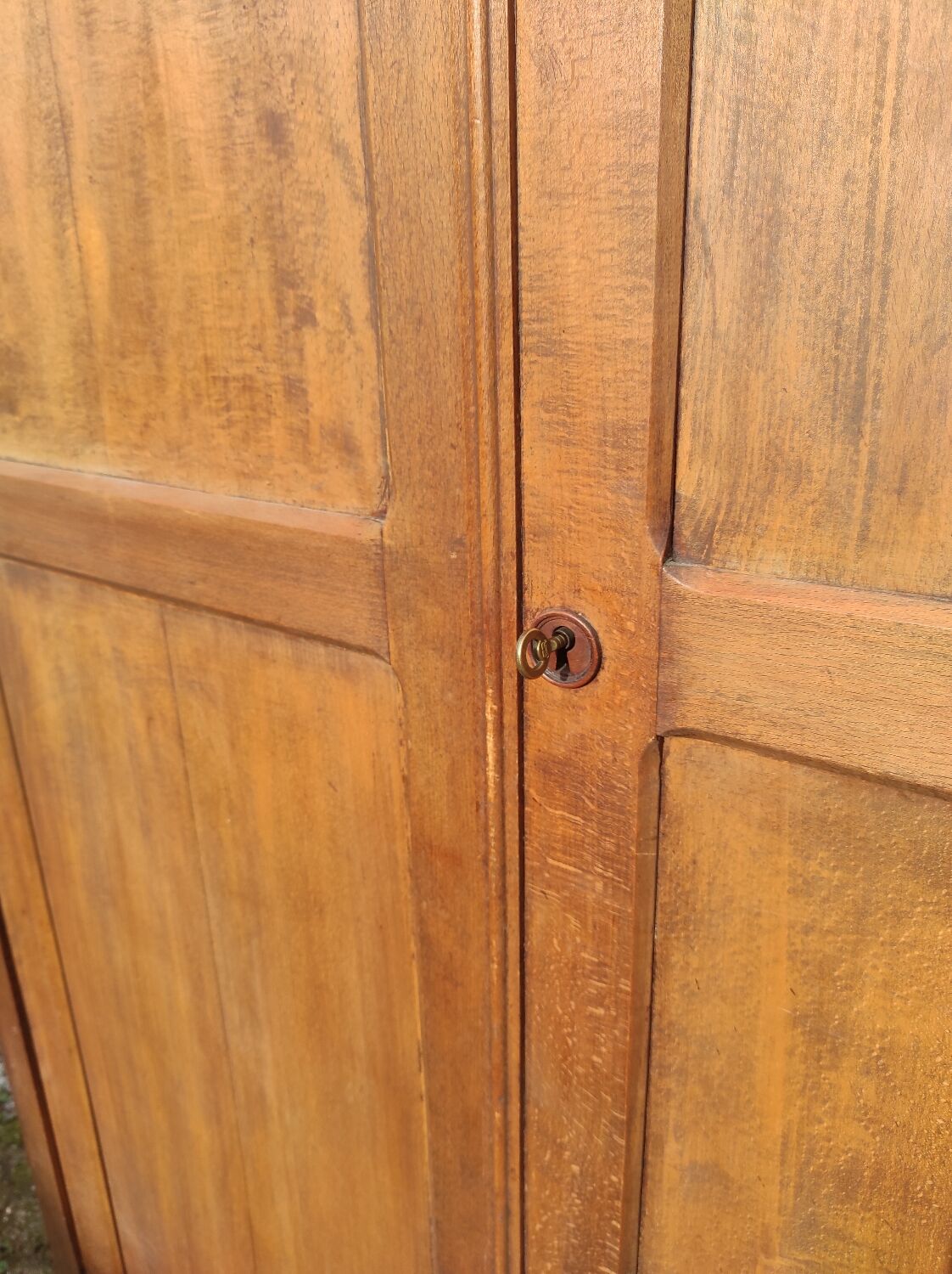 Old wardrobe vintage parisian