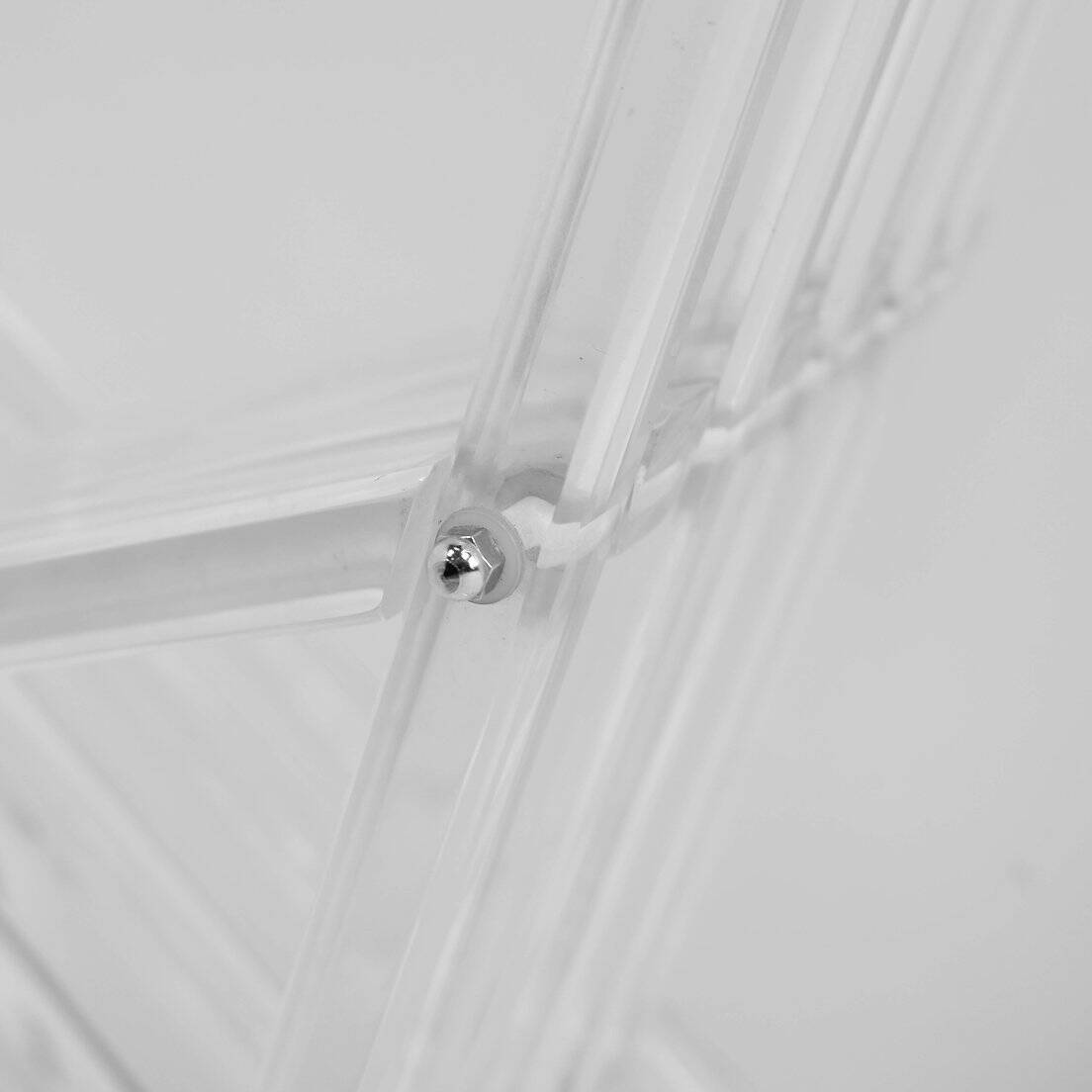 "Transparency" collection By David Lange "Dagobert" Curule seat - 1970s