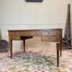 Bureau Plat Double Face En Acajou De Style Louis XVI XIX Eme Siècle