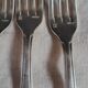 Set of 19 antique silver-plated cutlery by Ercuis - Art Deco style.