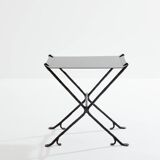 Garouste & Bonetti table d’appoint Isis fer forgé martelé signée 1987