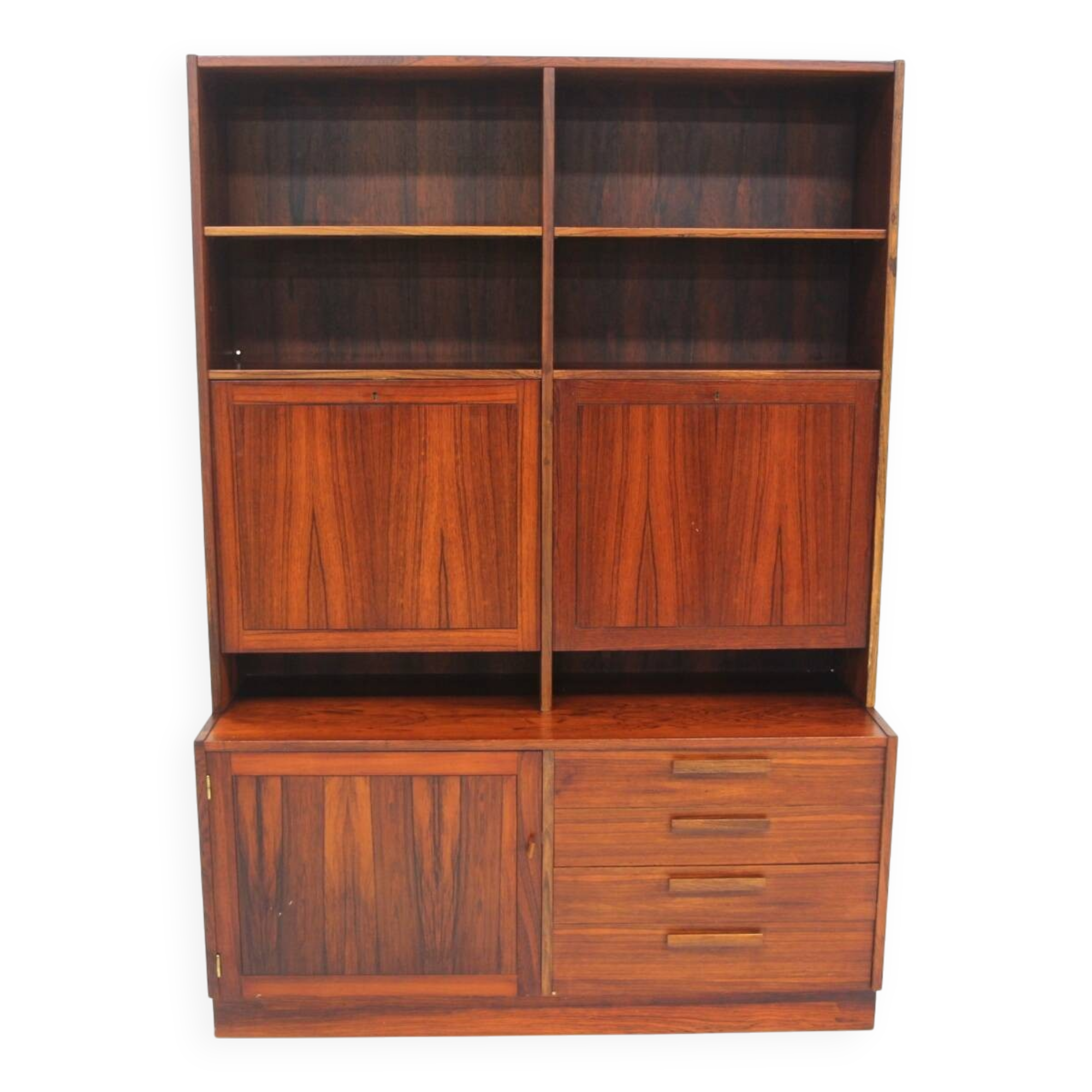 "Domi Monté" bookcase in rosewood, Nils Jonssons, Sweden, 1960