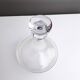 Glass decanter with stopper