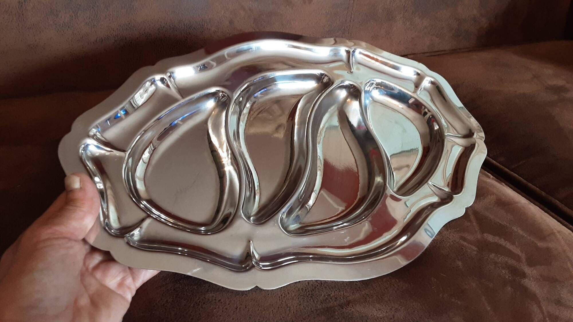 Plat inox original