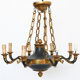 Lustre de style Empire en bronze