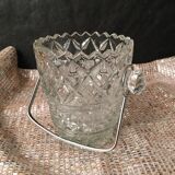Molded Glass Ice Bucket
