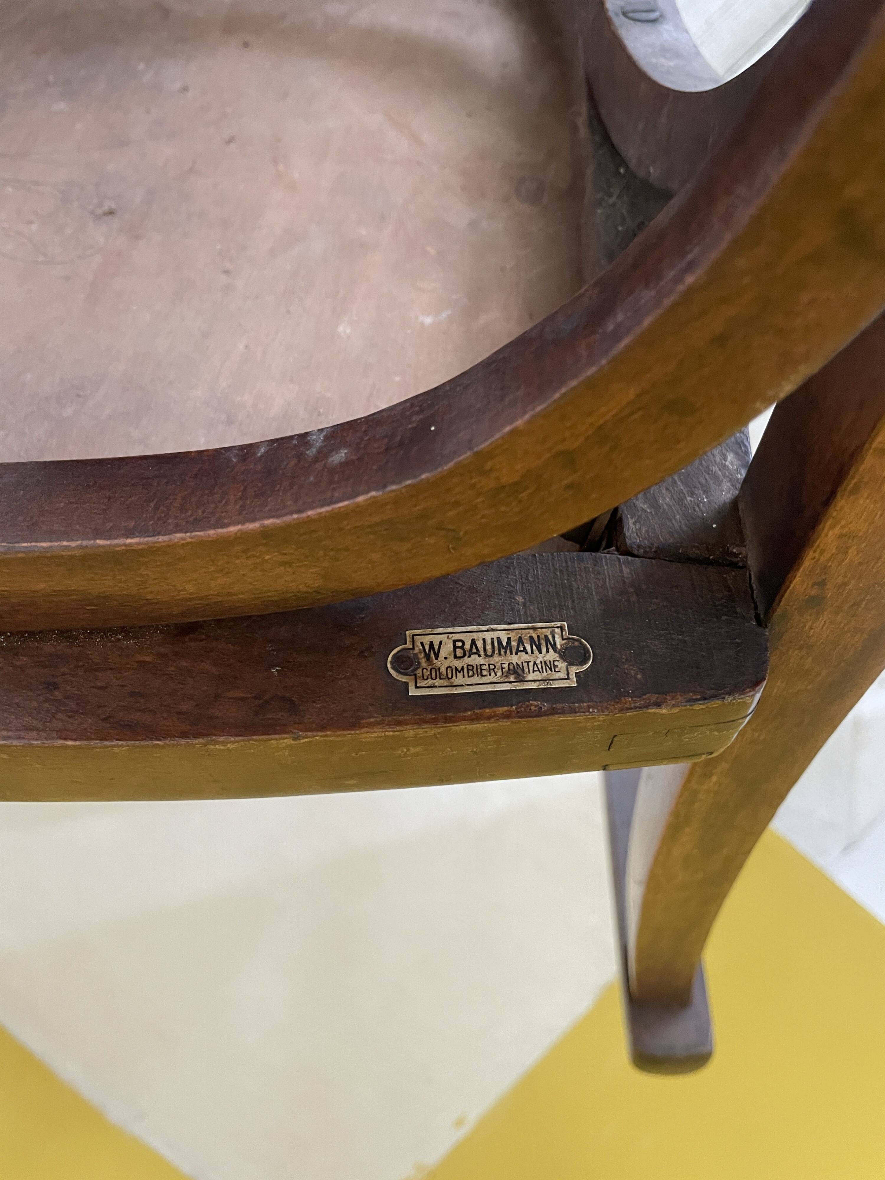 Office chair W. Baumann, 1930s