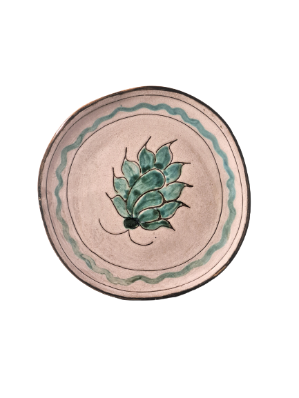 Alain Maurier's plate - Vallauris