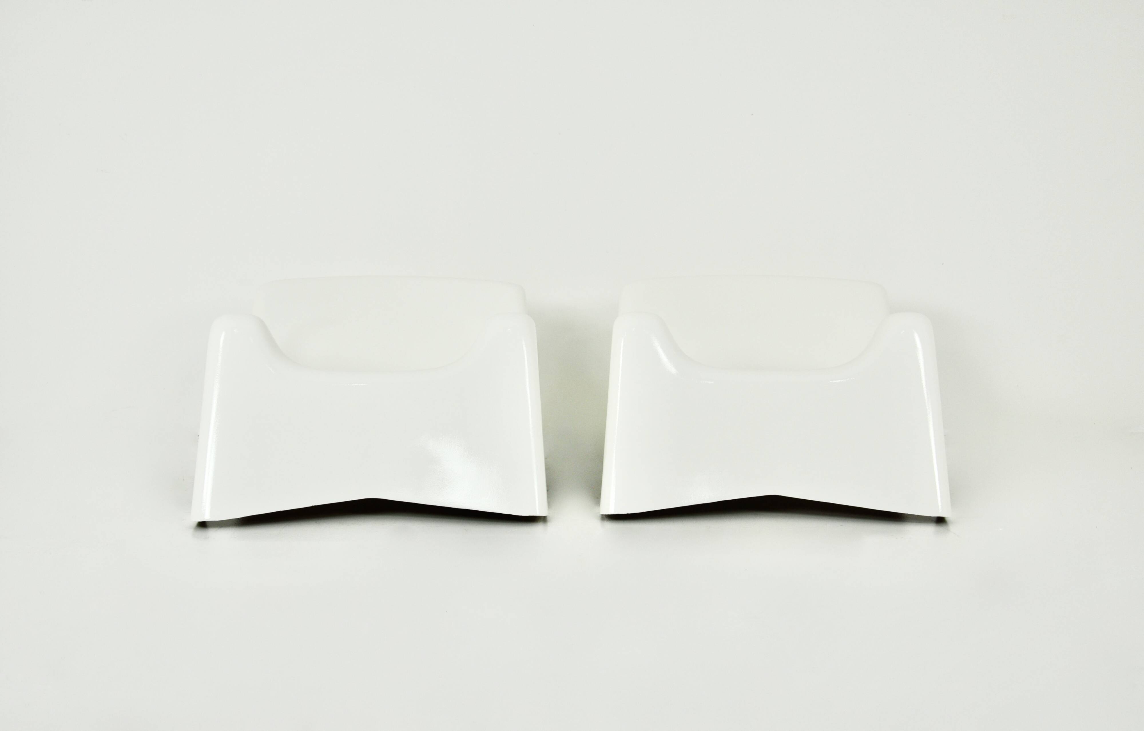 Fauteuils italiens, 1960s, ensemble de 2