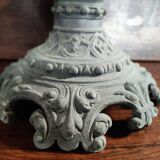 Decorative metal vase