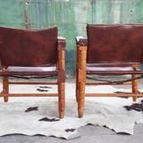 Mid-century chair pair