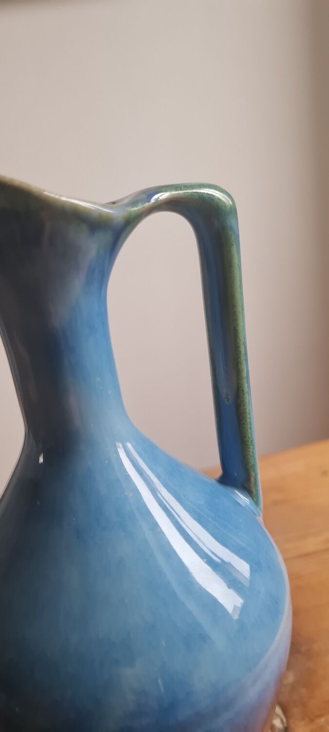 Vintage earthenware soliflore vase