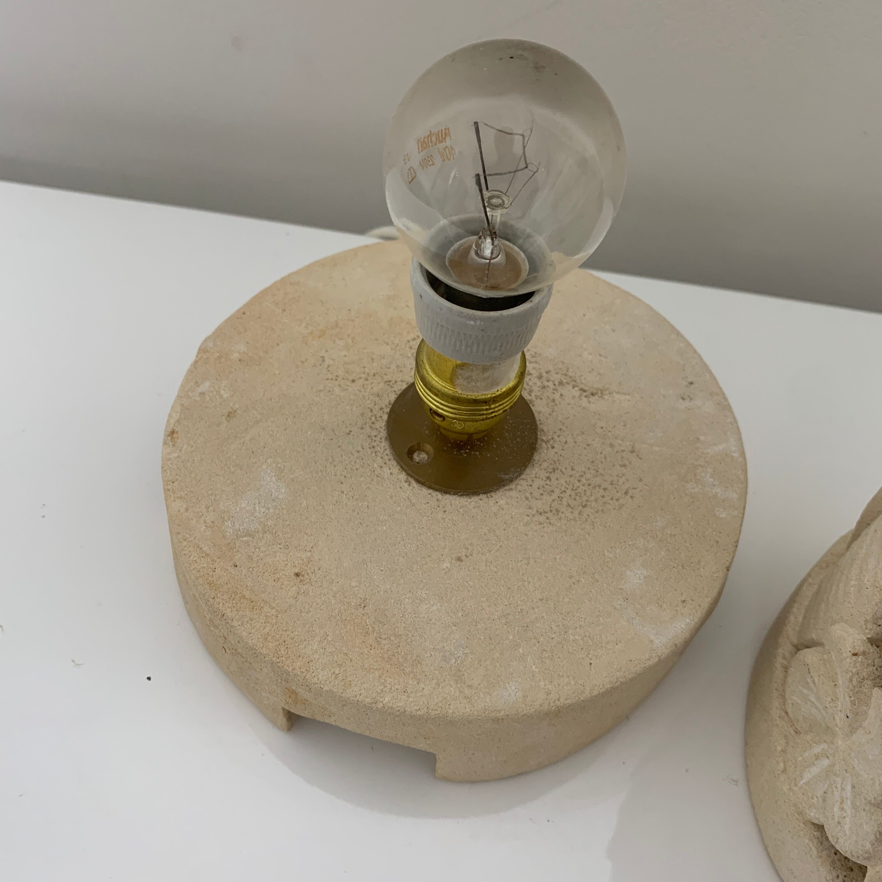 Stone night light lamp