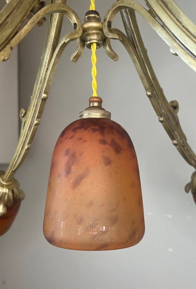 Lustre Art Nouveau Daum