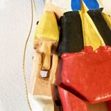 Painted wooden Pinocchio puppet