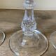 Set of two Arques crystal candle holders
