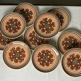 10 assiettes vintage