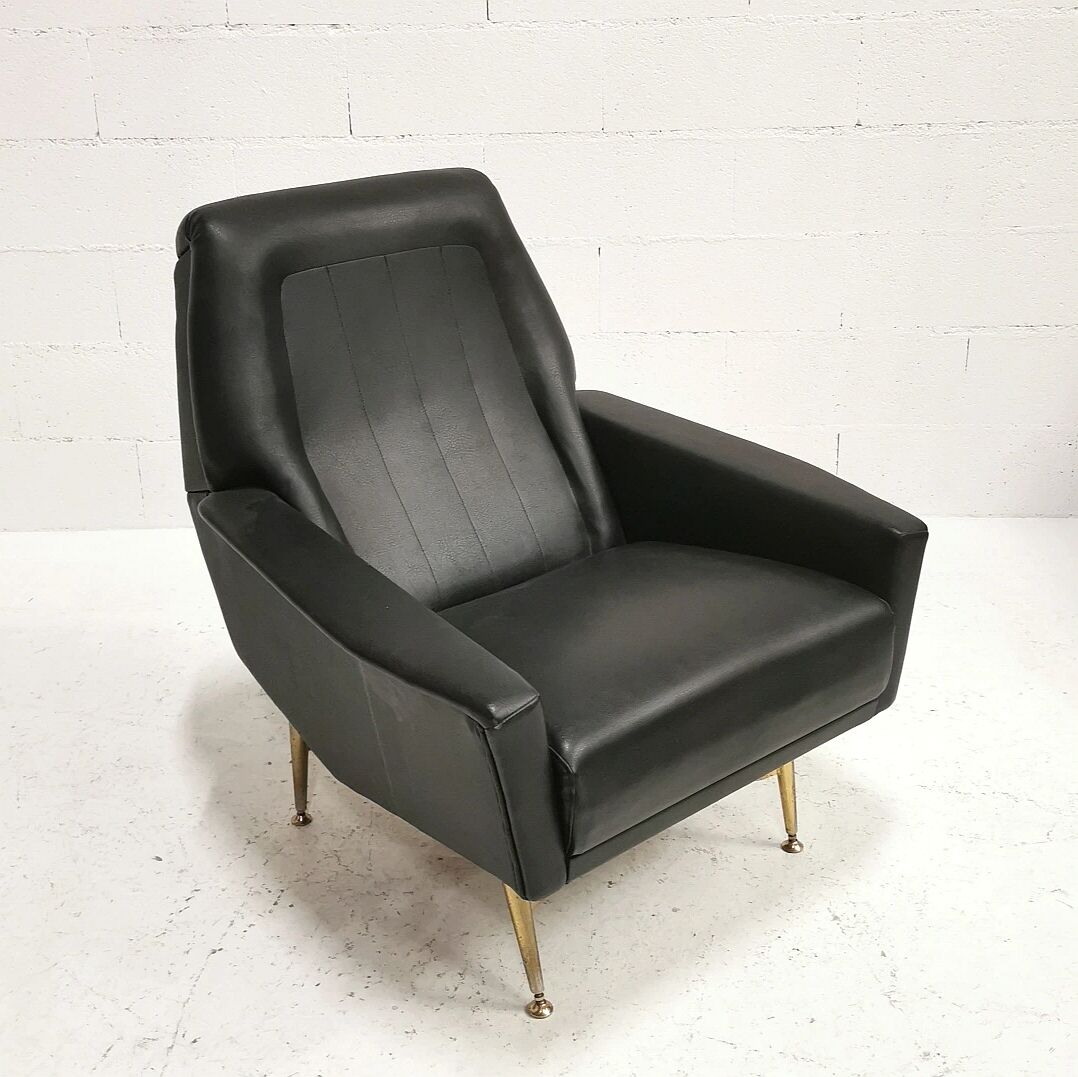 Pair of armchairs by Guy Besnard 1960