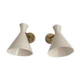 Wall light in the style of Italian creations of the 50s