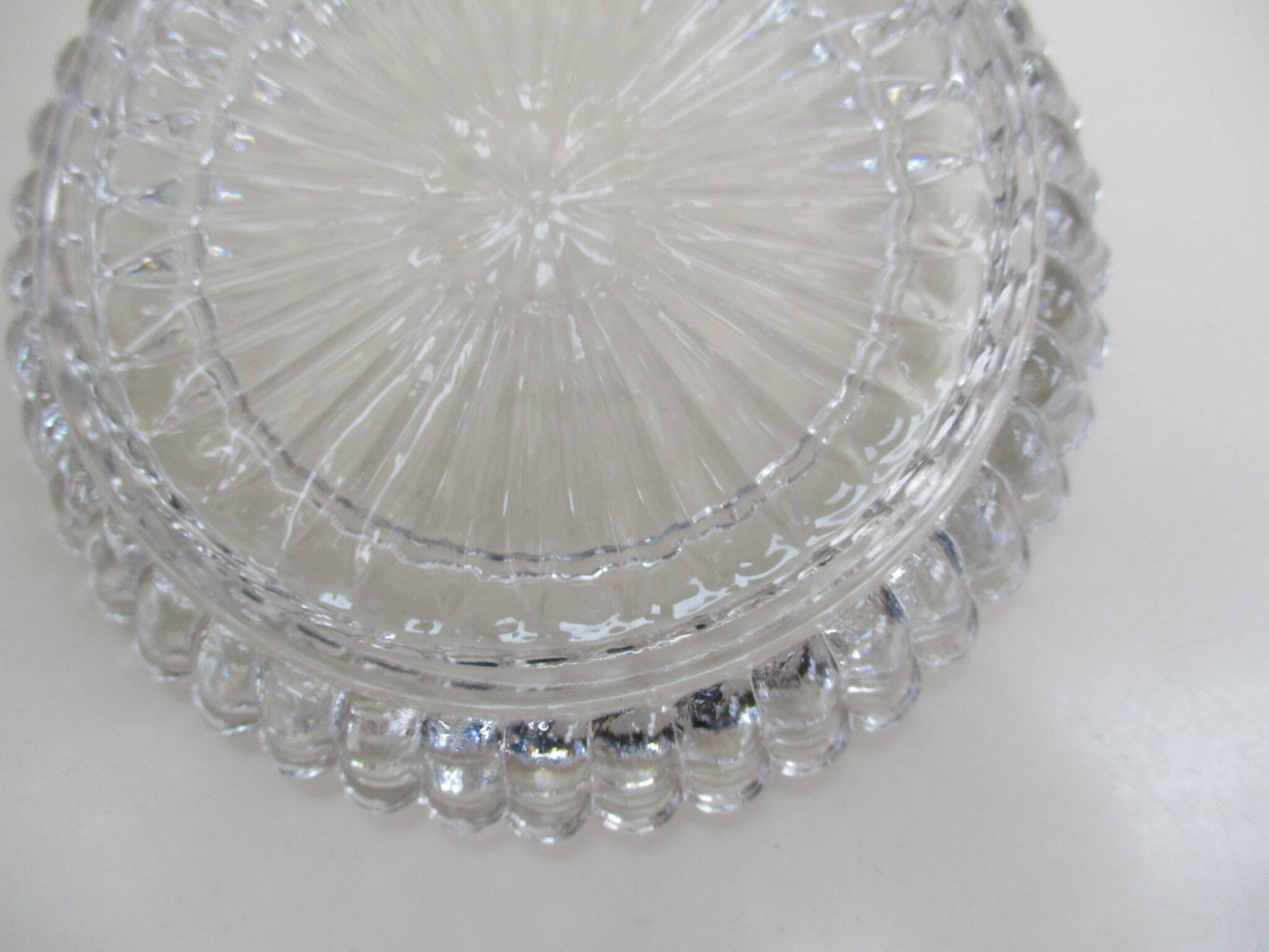 Dessous de bouteille  vintage, décor rosace - set de trois