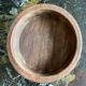 Solid wood dish ethical craftsmanship in the middle of XX century
