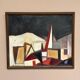 Huile sur toile – Façades par Leif Bodin