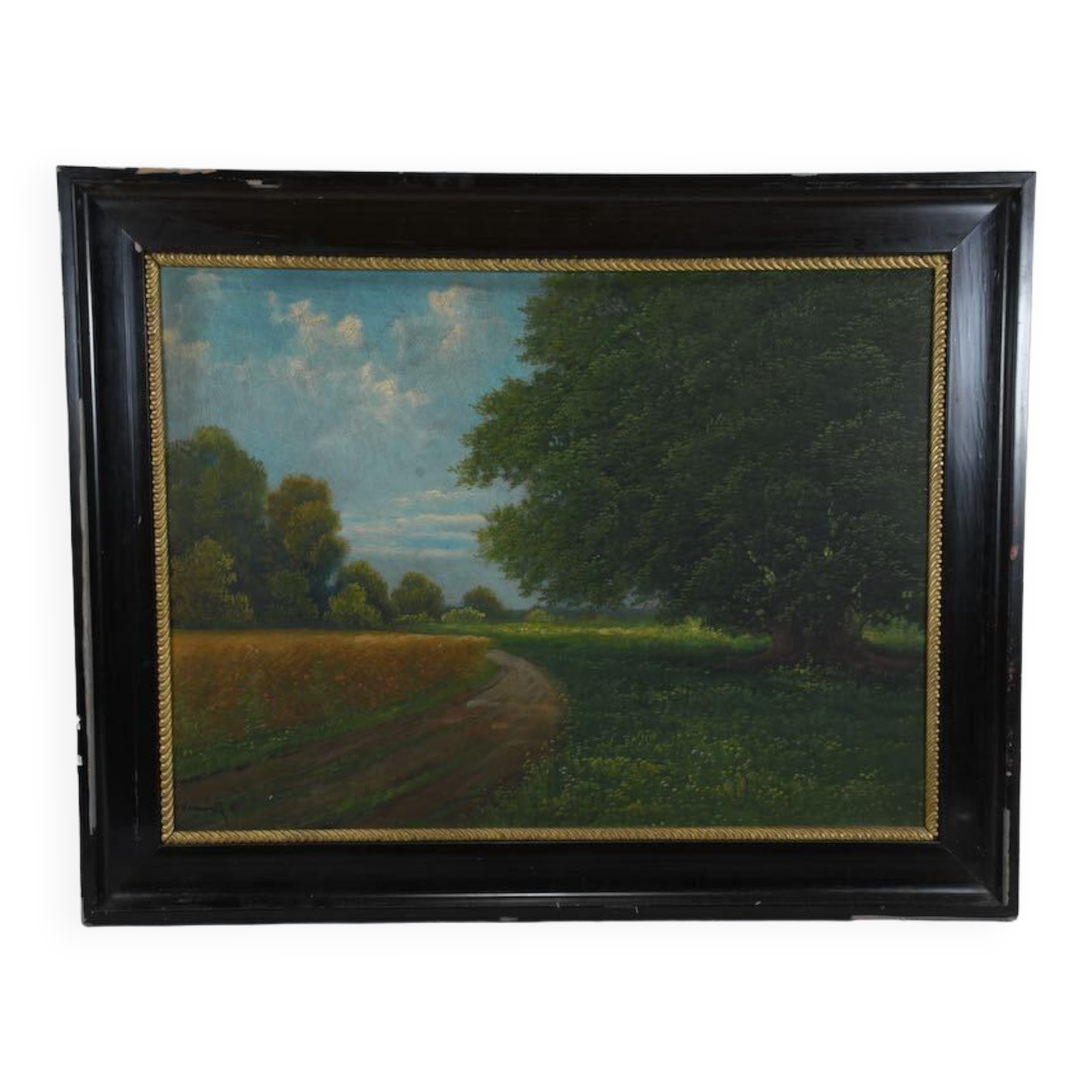 Painting of the nineteenth "summer landscape"