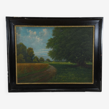 Painting of the nineteenth "summer landscape"