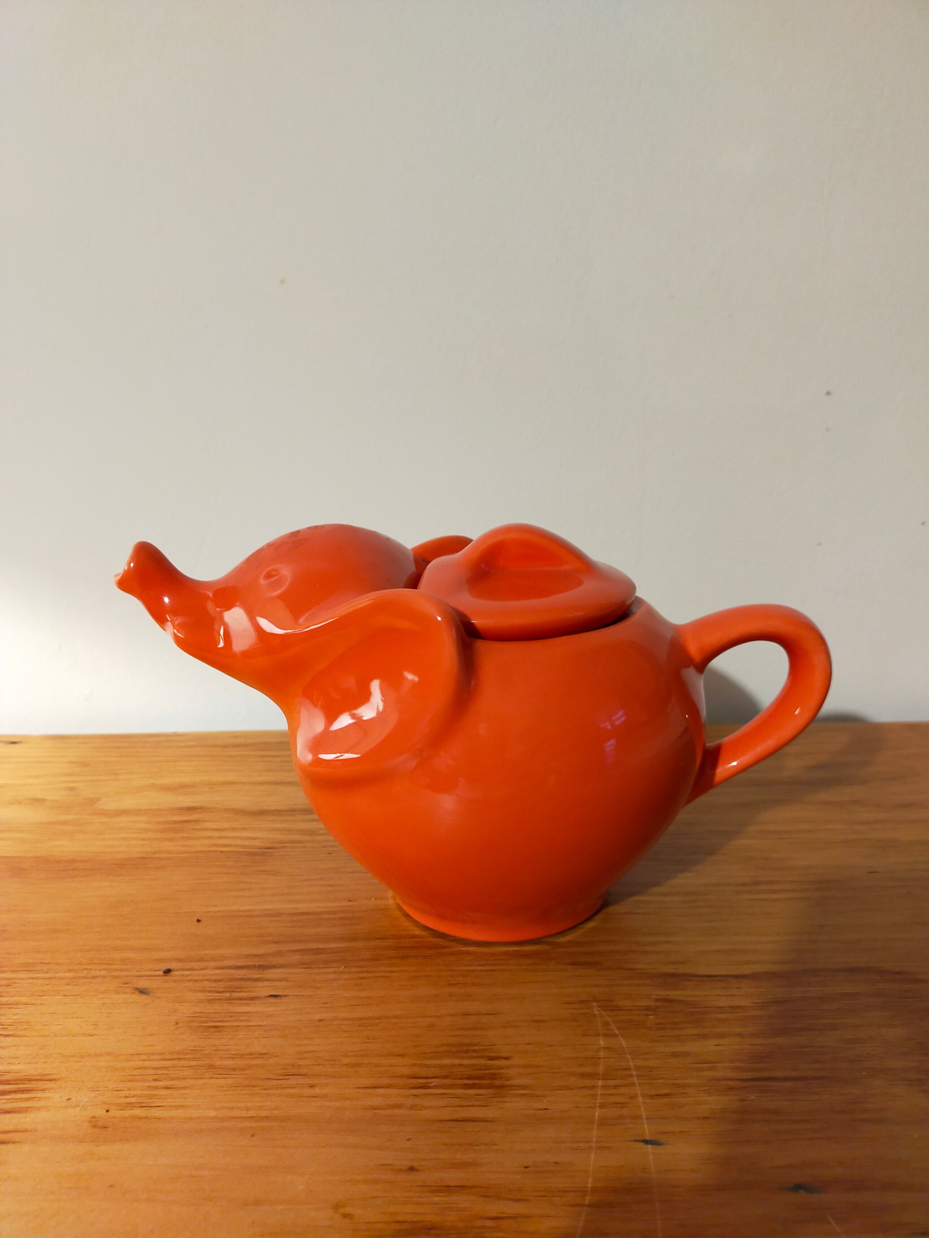 Vintage elephant teapot