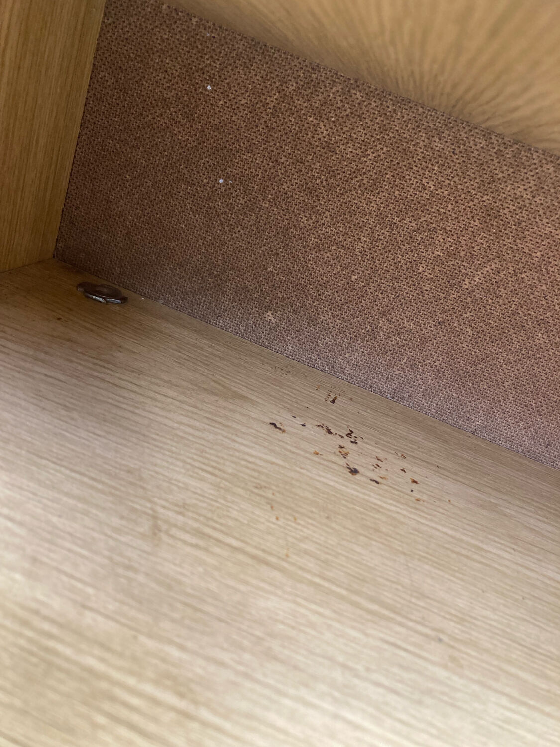Pair of vintage bedside tables