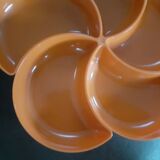 Appetizer tray year 1970 orange