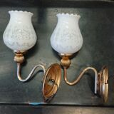 Paire d'appliques anciennes