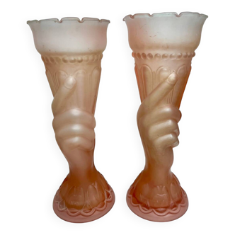 Pair of Art Deco vases