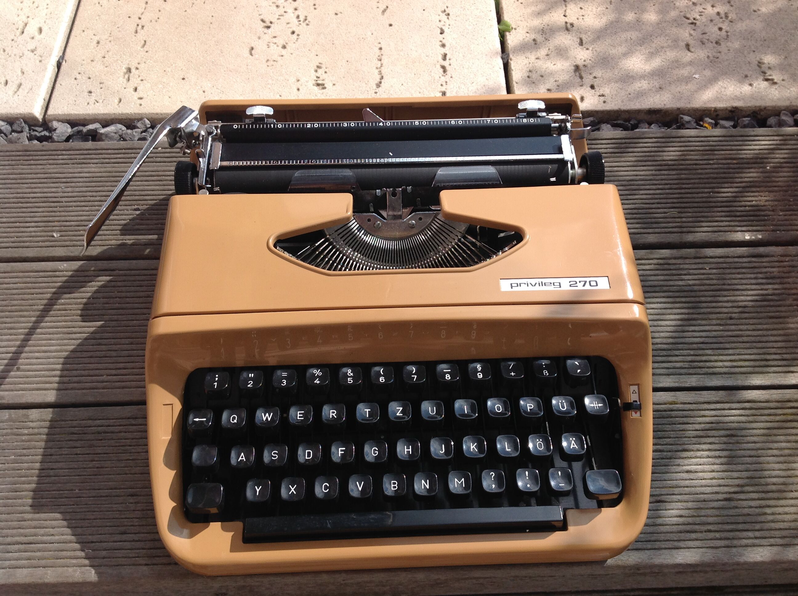 Privileg 270 typewriter 60/70
