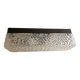 Hammered glass wall light