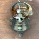 Lampe de Table en Verre Bulbe Espace Années 1960 Milieu du Siècle