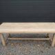 Large solid oak farmhouse table 2.45m