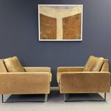 COR Leather Sofa Set (one sofa, two armchairs, one coffee table)