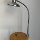 Vintage lamp 1960 industrial desk chrome vice - 60 cm