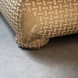 3-seater sofa and silk armchair, Tommaso Barbi, 1970