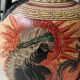Greek amphora vase/goddess athena museum reproduction